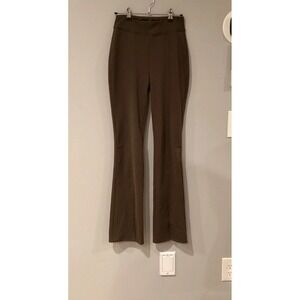ALO Flared Slit Leggings Brown XS
